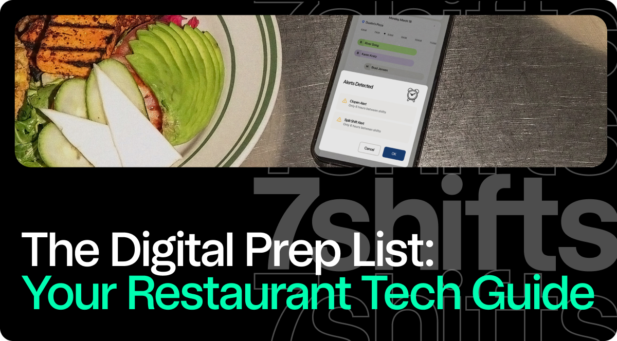 The Digital Prep List: Your Restaurant Tech Guide